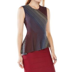 BCBGMAXAZRIA Zia Top Blouse NWT